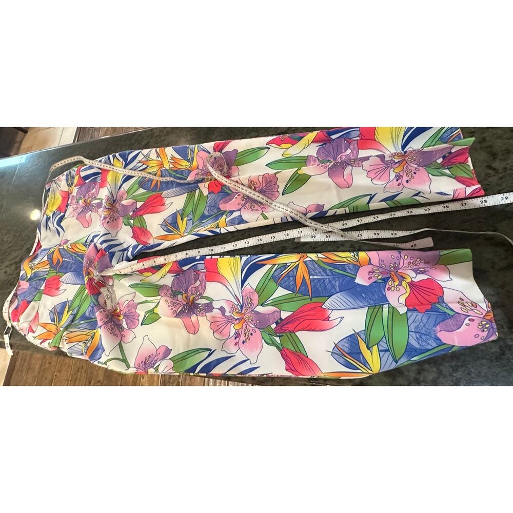 IBKÜL Tropical Floral Print Golf/Athletic Pants Never Worn NWOT Size 10 - Picture 6 of 10